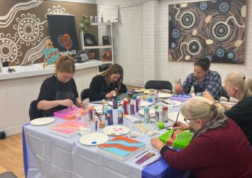 Aboriginal Art Paint & Sip Workshop