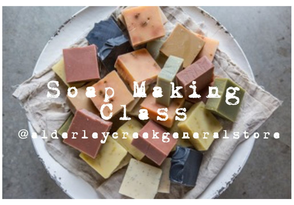 Soap Making Class in the Vines