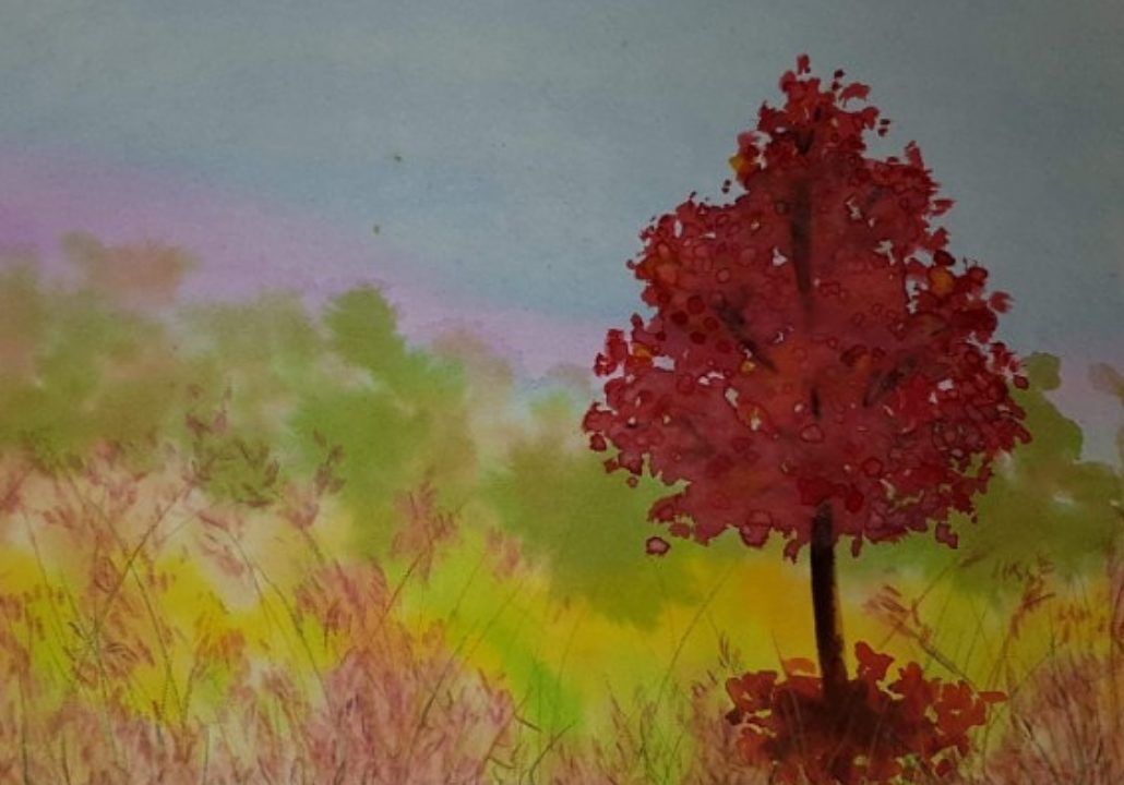 Watercolour Painting Workshop Country CraftTeas