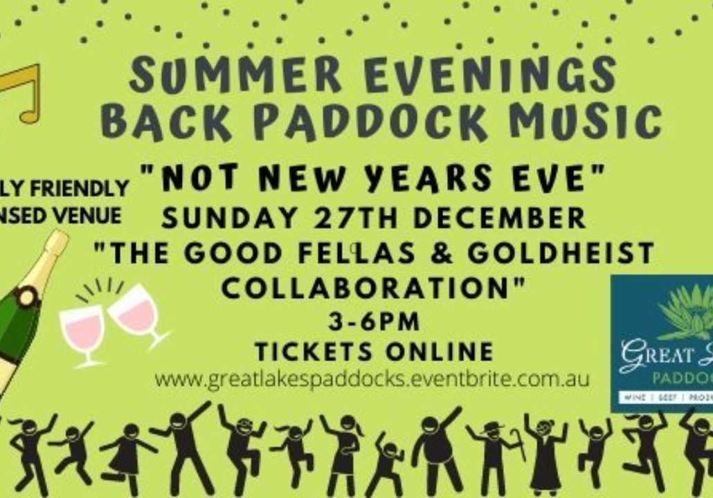 Not New Years Eve - Back Paddock Music