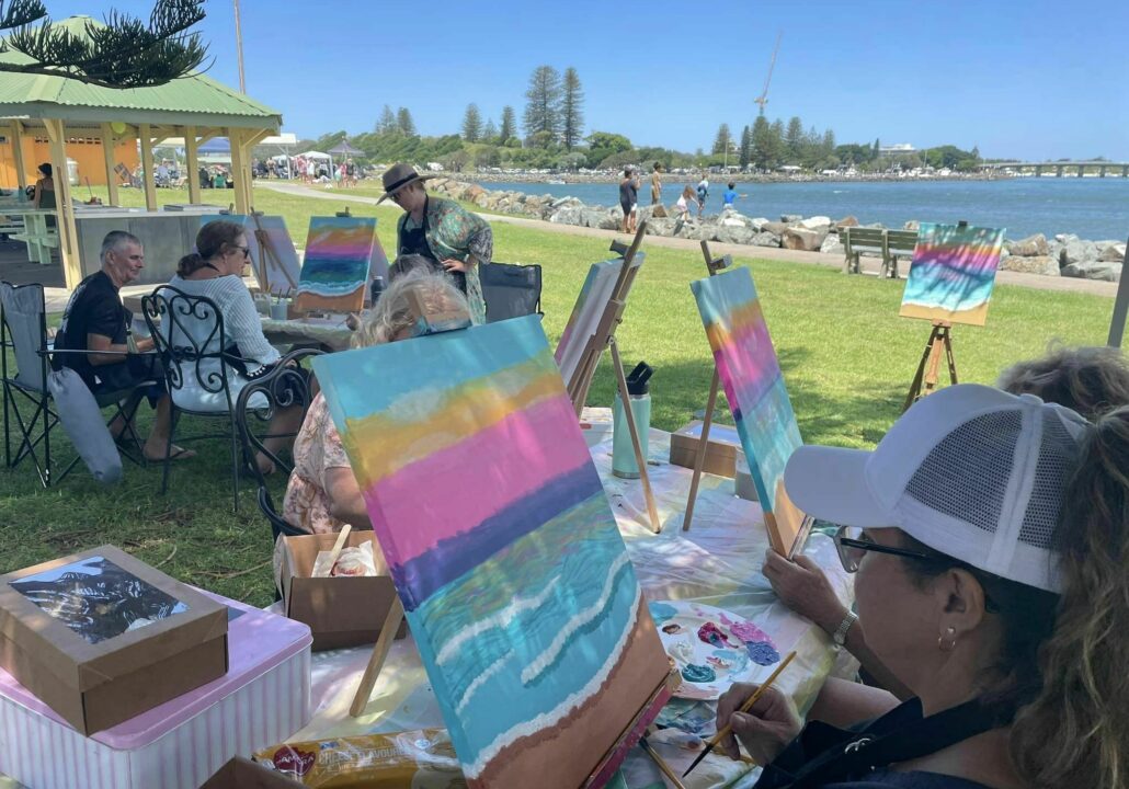 Paint and Sip Picnic