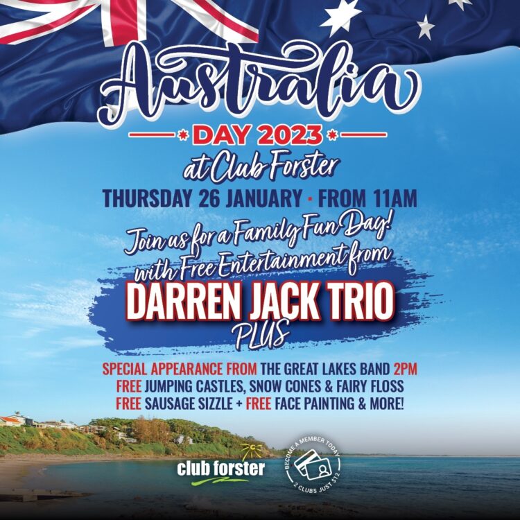 Australia Day at Club Forster