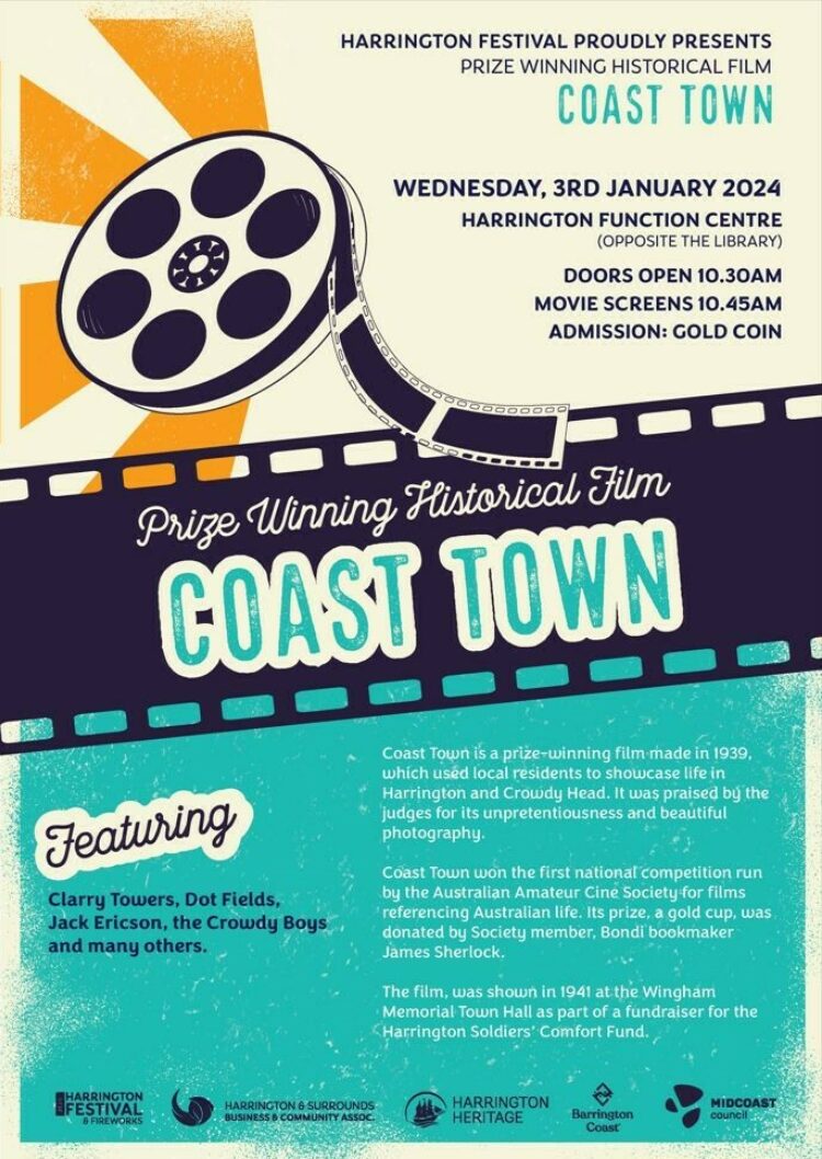 Coast Town screening poster