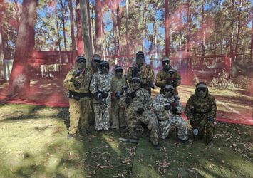 School holiday special - Rapidfire paintball
