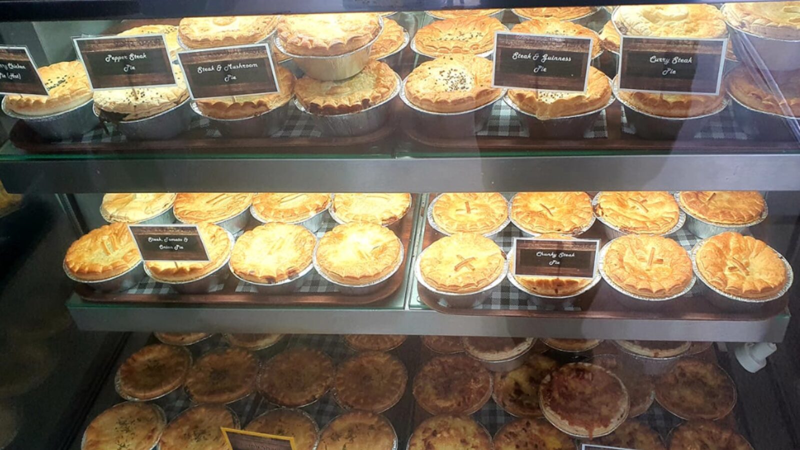Detours Cafe pie selection