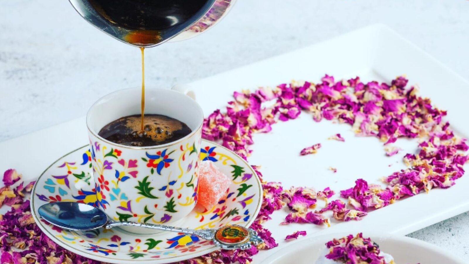 Anatolia Turkish coffee with delight