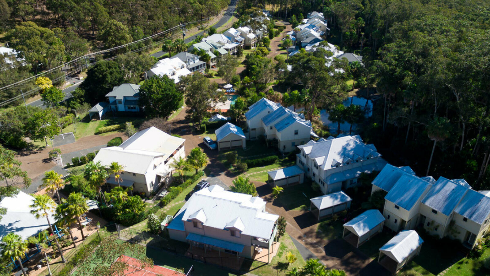 Blueys Retreat aerial view