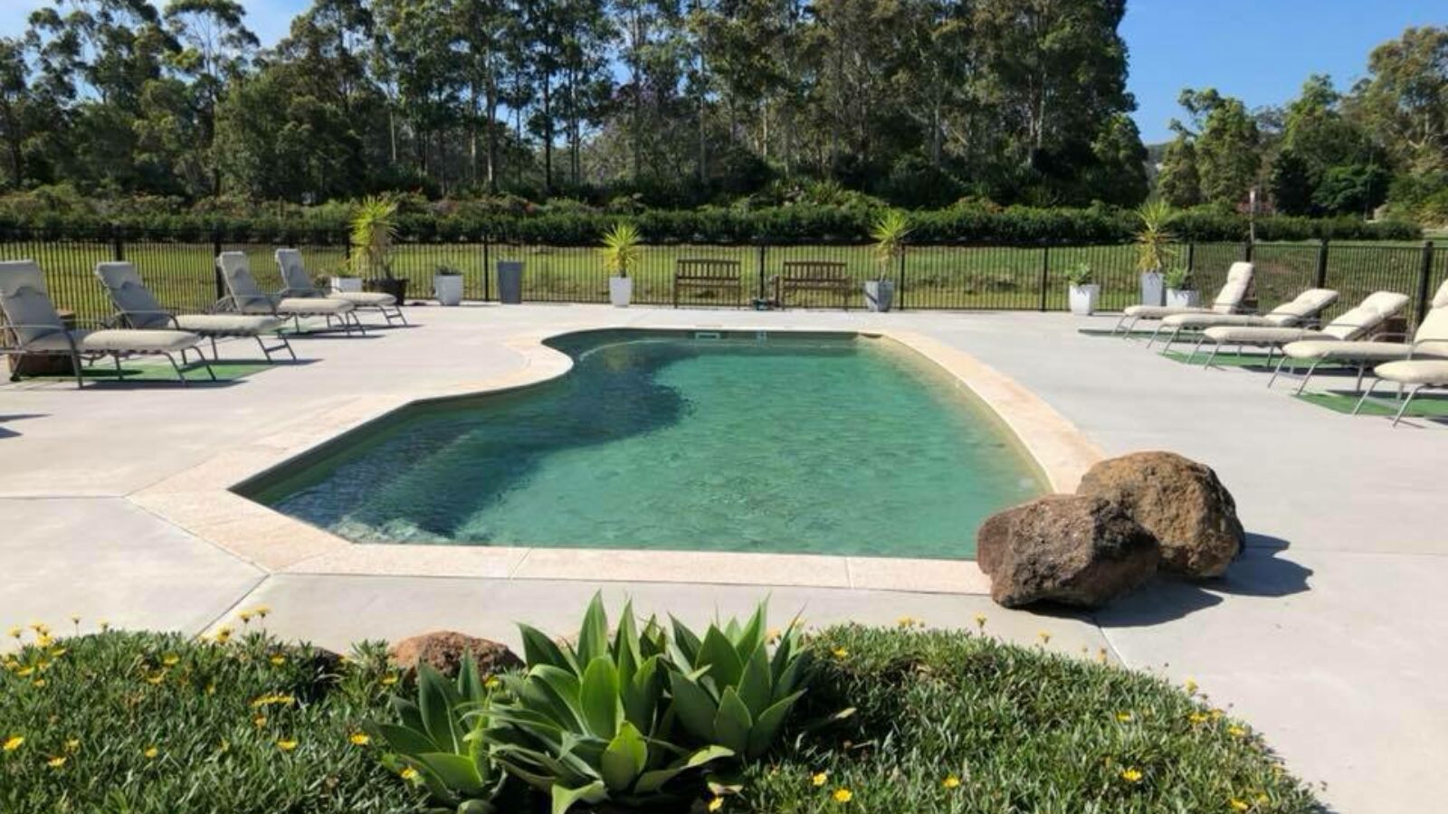 Hallidays Point Caravan Park resort pool