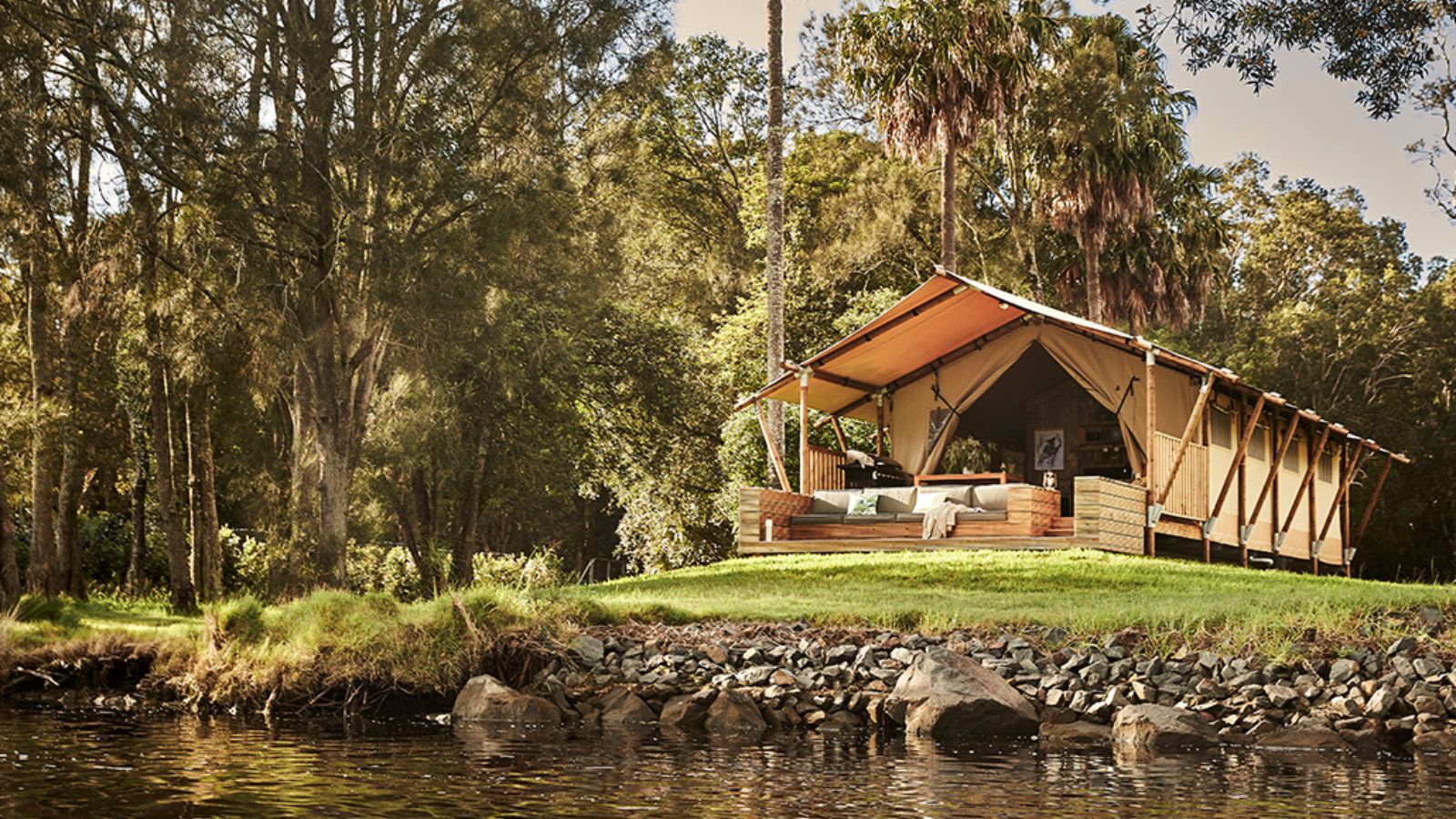 Myall River Camp glamping exterior