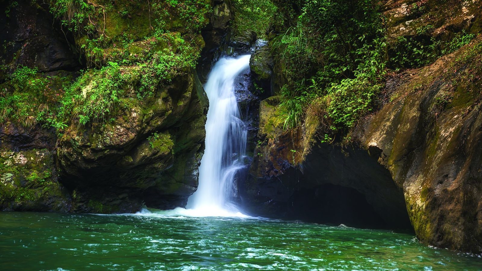 Potaroo Falls, Tapin Tops National Park, clear fresh water falls