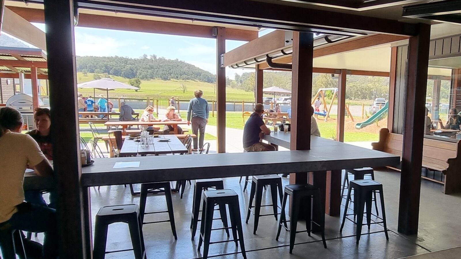 The Artisan Farmer Cafe outdoor zone