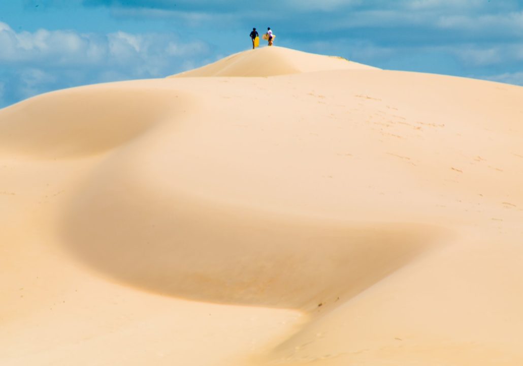 Dark Point Aboriginal Place sand dunes