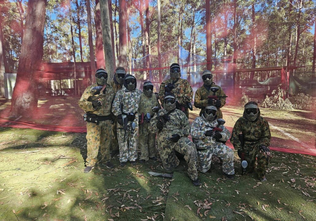School holiday special - Rapidfire paintball