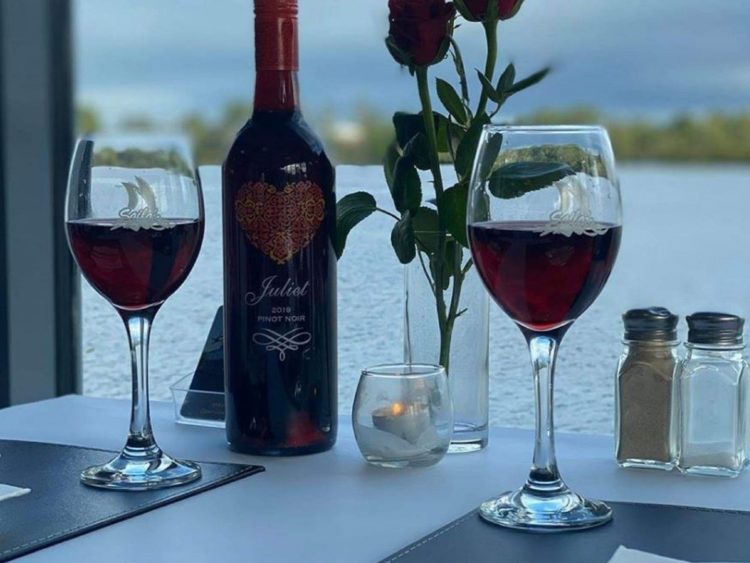 Manning River views from your table at Sailo's.