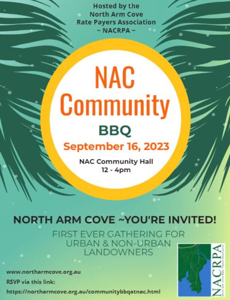 North Arm Cove invitation