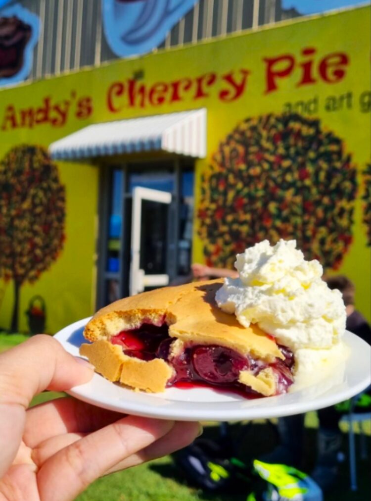 Andy's Cherry Pie Cafe at Coolongolook.