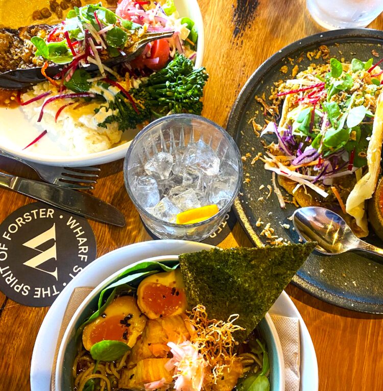 Match some of the multi award-winning gins with delicious food at Wharf Street Forster.