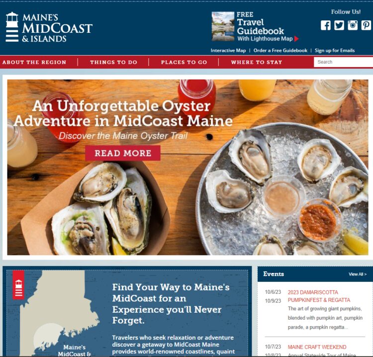 No, we're not MidCoast of Maine, USA.
