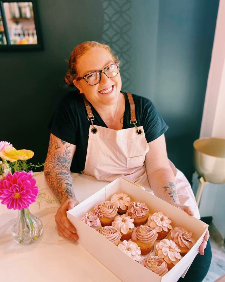 Candi B's new business: Let's Get Baked In Forster.