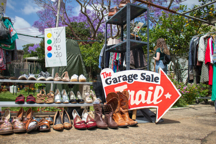 Sell or buy at The Garage Sale Trail across Australia in November each year.