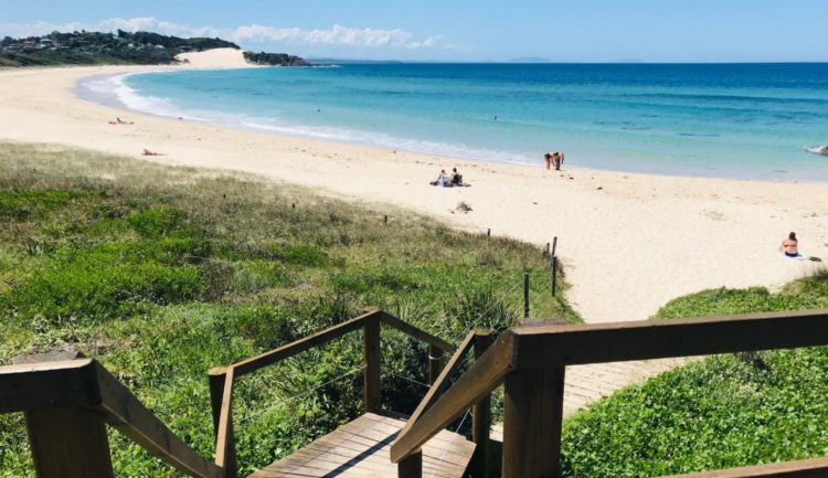 One Mile Beach, Forster