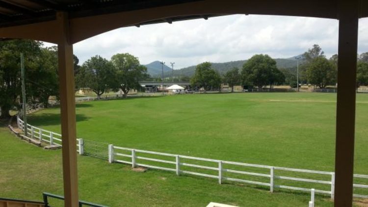 Stroud Showground from the grandstand