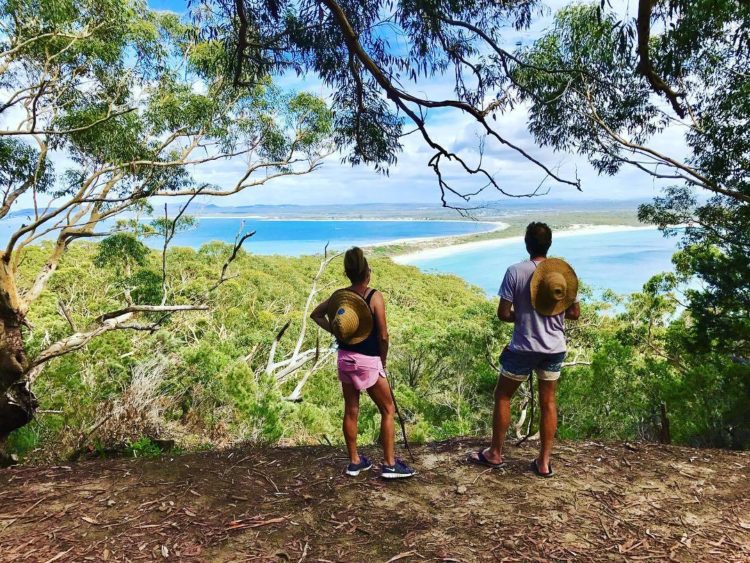 The view from Yacaaba Headland, Myall Lakes National Park