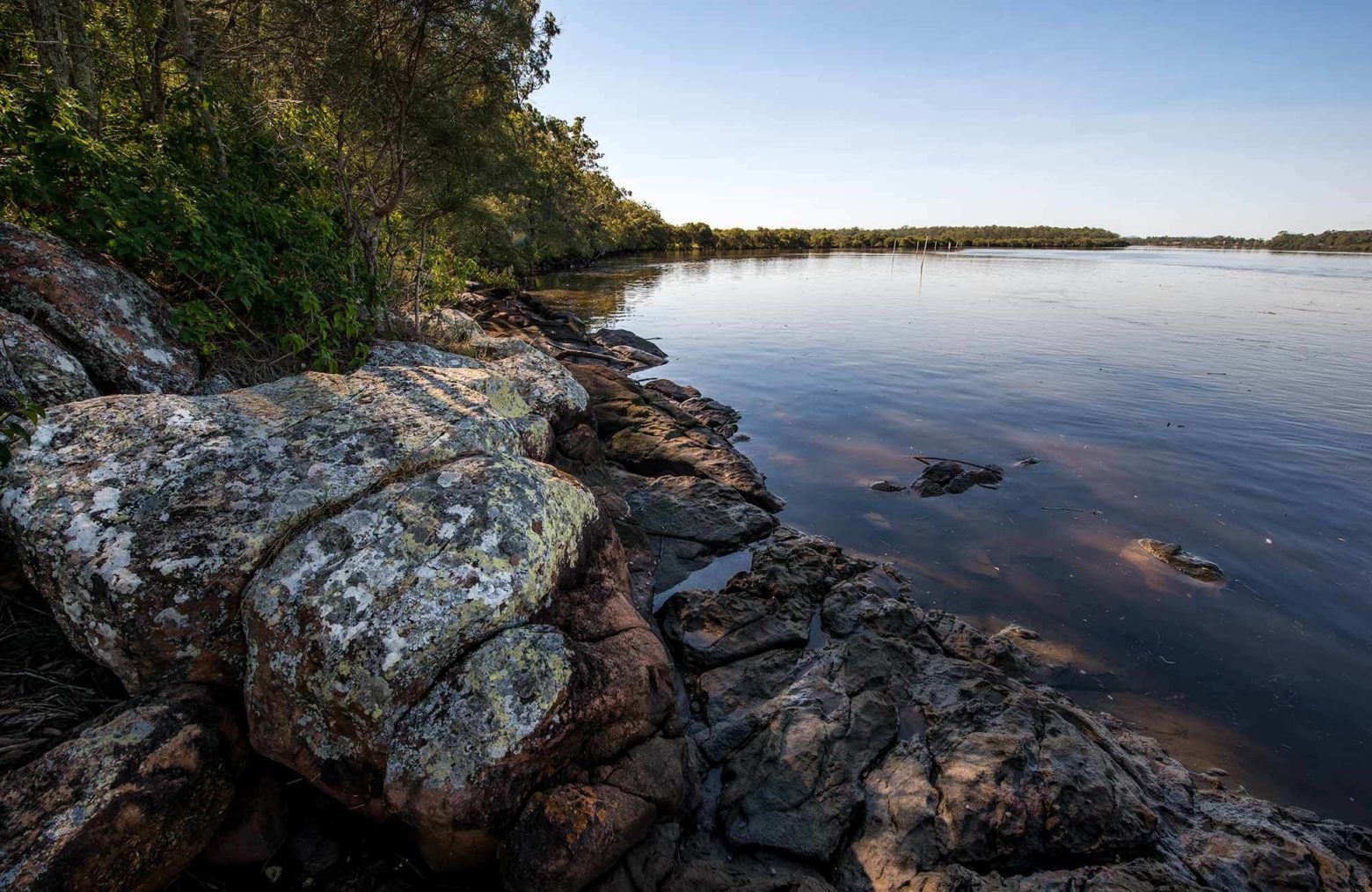 Karuah National Park on the Karuah River, NSW.