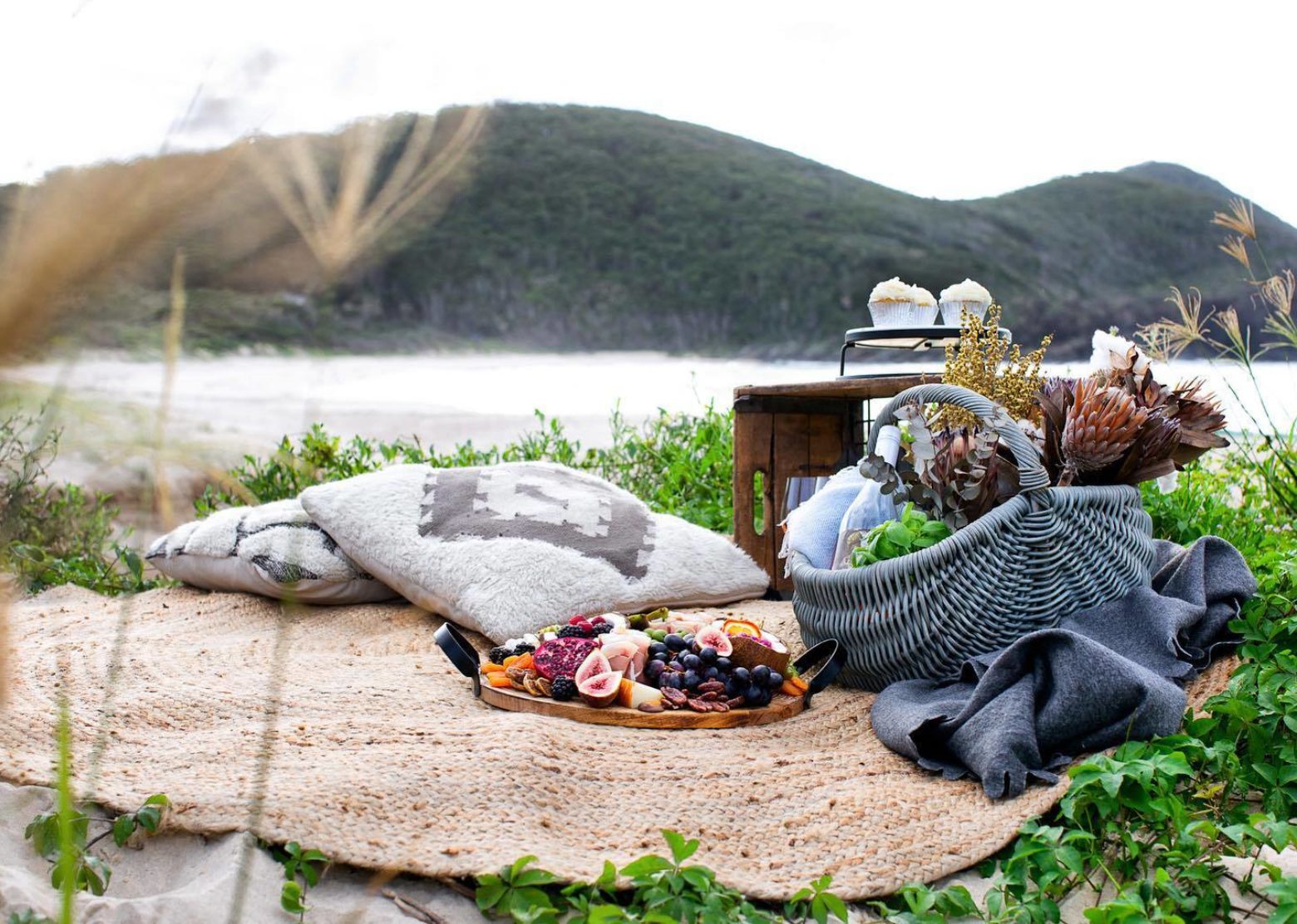 Picnic at the beach by Sea & Salt Grazing Co.
